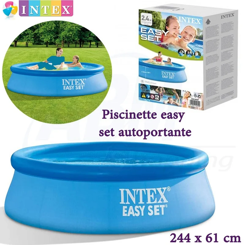 Piscine easy set autoportante 244×61 cm – INTEX