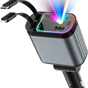 chargeur voiture 5en1 avec étoile