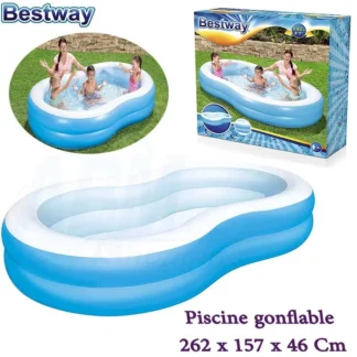 Piscine en forme de huit 262 x 157 x 46 cm – Bestway